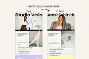 Purple Squarespace 7.1 Template, a Websites & App Template by Row Creative (Thumbnail 8 of 10)