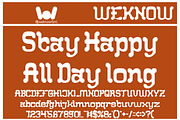 Hero of happiness font, a Font by weknow (Thumbnail 2 of 8)