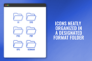 60 Web Icons Dualine, a Solid Icon by Flat Icons (Thumbnail 4 of 7)