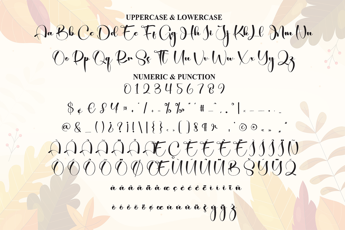 Autumn | Script Font, a Handwritten Font by Scratchones (Photo 7 of 8)