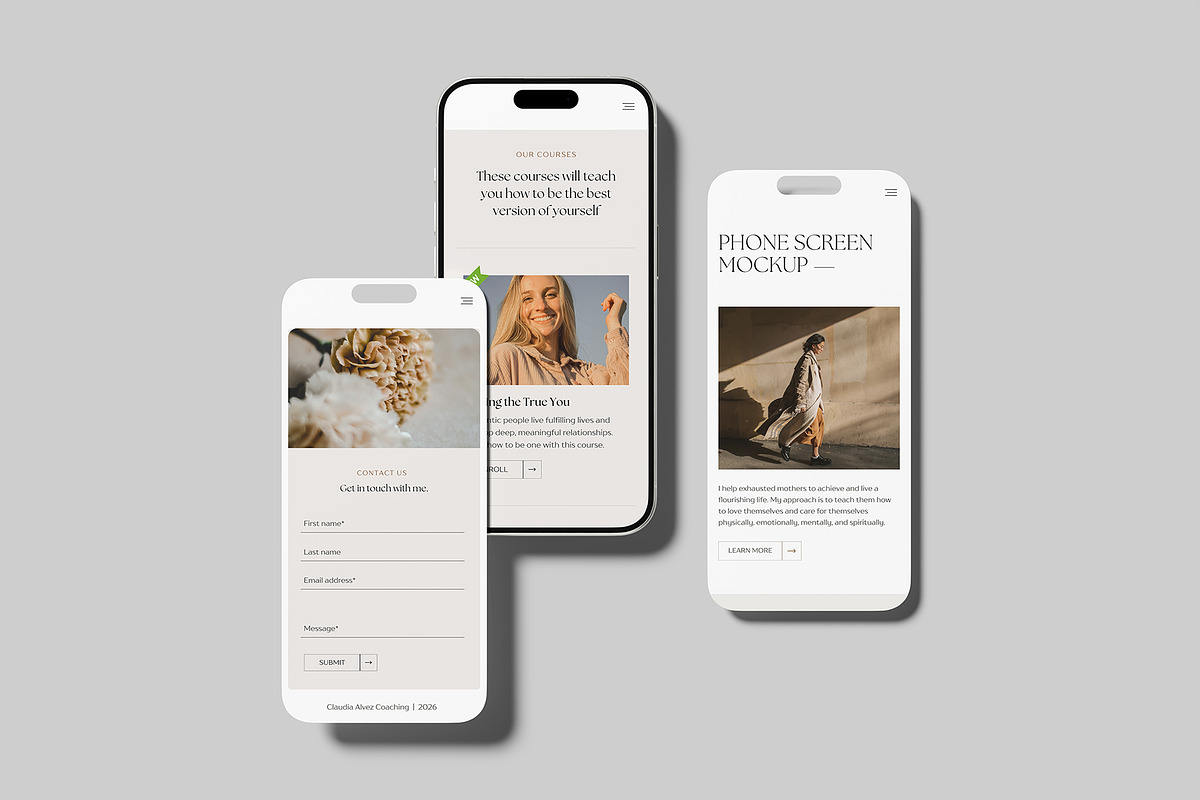 iPhone Screen Mockup, an iPhone Mockup by Amigos__46 (Photo 5 of 10)
