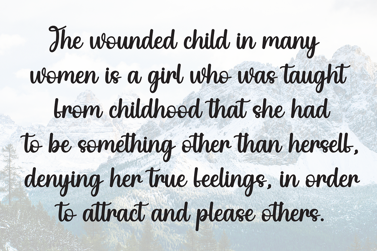 Sister | Script Font, a Handwritten Font by Scratchones (Photo 6 of 9)