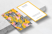 Striped For Life Business Card, a Business Card Template by Human-made. Made to feel. (Thumbnail 1 of 2)