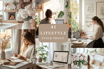 Neutral Lifestyle Stock Images, a Beauty & Fashion Photo by MarkoPresets