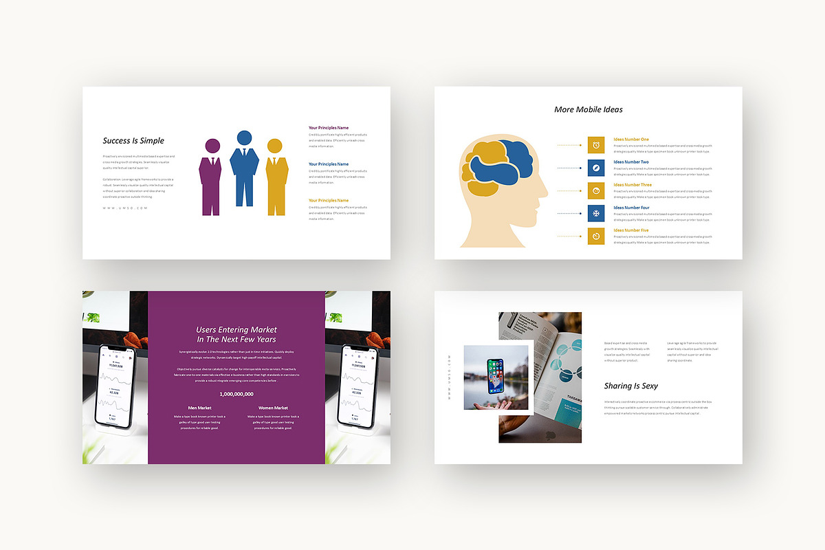 Umso : App Biz Promo Keynote preview 8