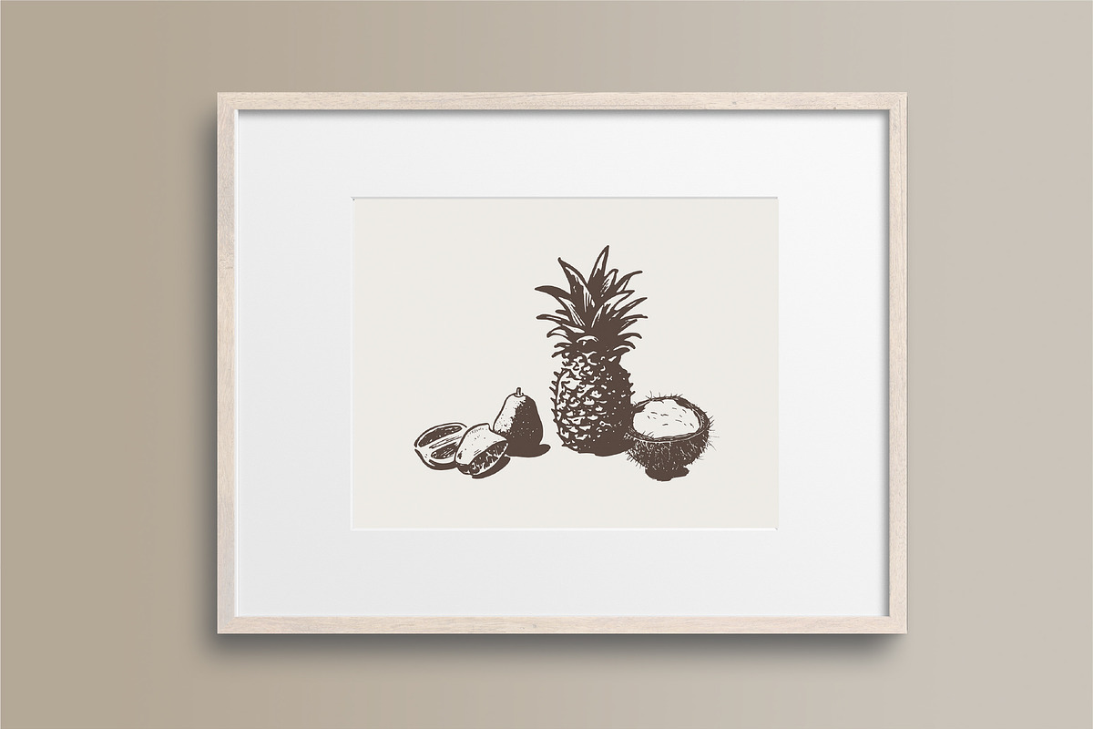 275+ Fruits & Berries Illustrations, a Food Illustration by La Petite Line Art (Photo 4 of 11)
