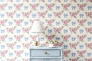 Bows and Roses. Coquette Watercolor., a Decorative Illustration by Ooh Lily (Thumbnail 14 of 15)