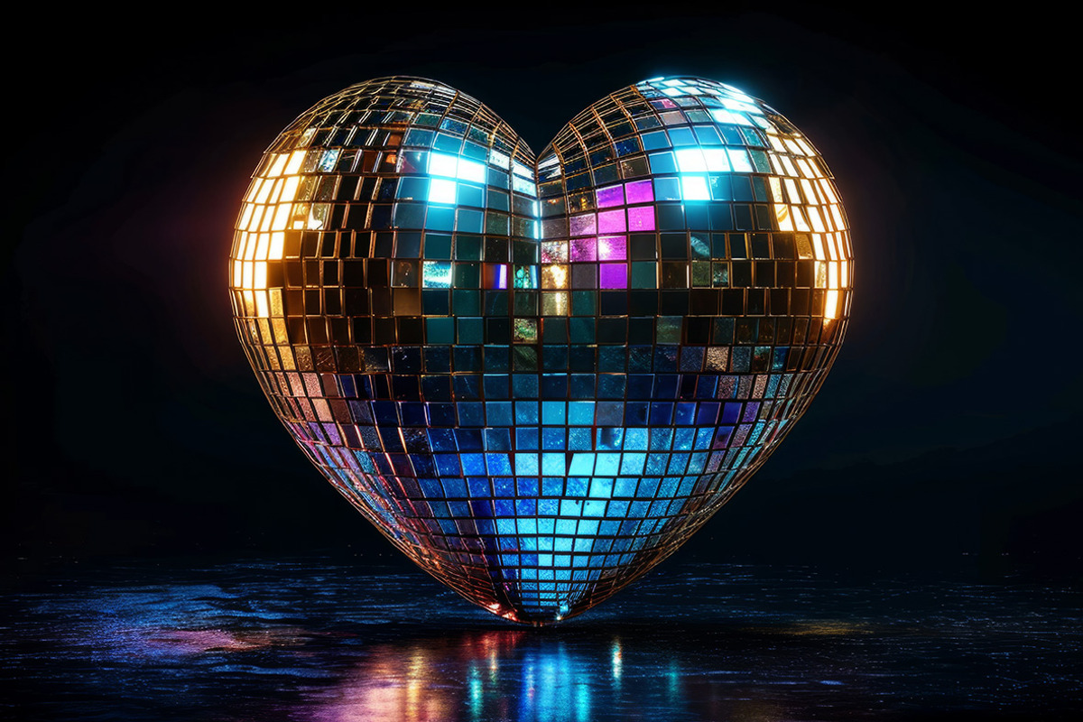 Disco balls. Collection, a Background Graphic by Handmadefont (Photo 11 of 12)