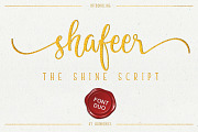 Shafeer, a Script Font by Abo Daniel Studio (Thumbnail 1 of 15)