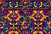 1990's Neon Colors Pattern, a Pattern Graphic by Printable Treasure (Thumbnail 4 of 7)