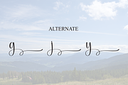 Highland | Script Font, a Handwritten Font by Scratchones (Thumbnail 8 of 9)