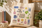 Cozy Reading Character Collection, an Education Illustration by Alina Sh (Thumbnail 7 of 9)
