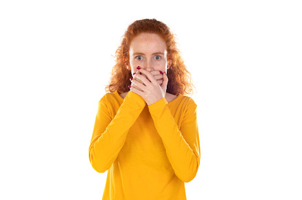 Worried redhear girl, a Person Photo by José Manuel Gelpi