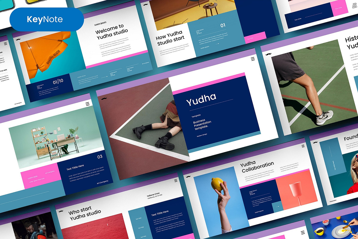 Yudha – Business Keynote Template, a Presentation Template by Dens Creative Studio (Photo 1 of 6)
