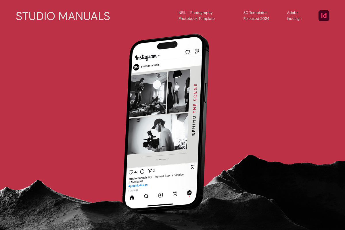 NEIL - Photography Photobook Templat, a Social Media Template by Studio Manuals (Photo 2 of 8)
