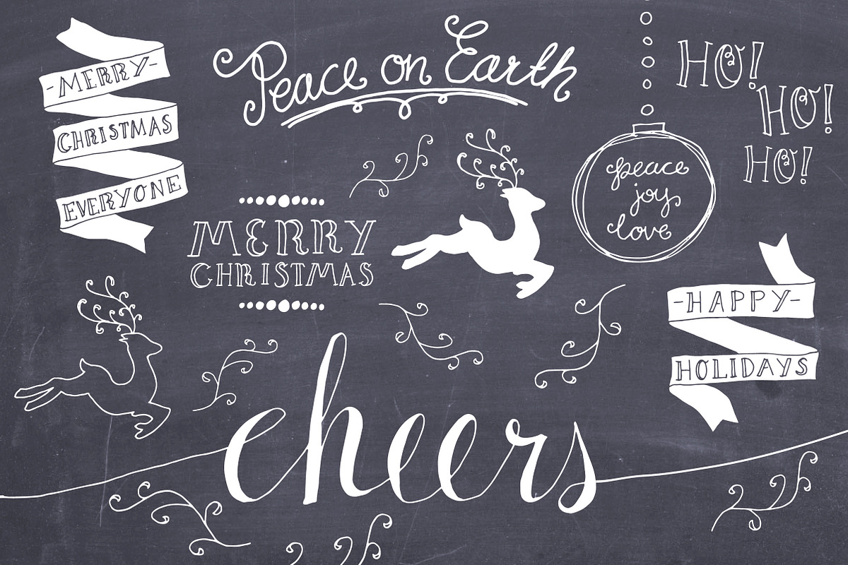 Christmas Clipart + Vectors! (Set 3)