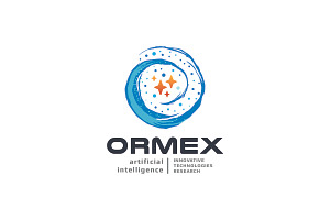 Ormex Swirl Ai Letter O Logo