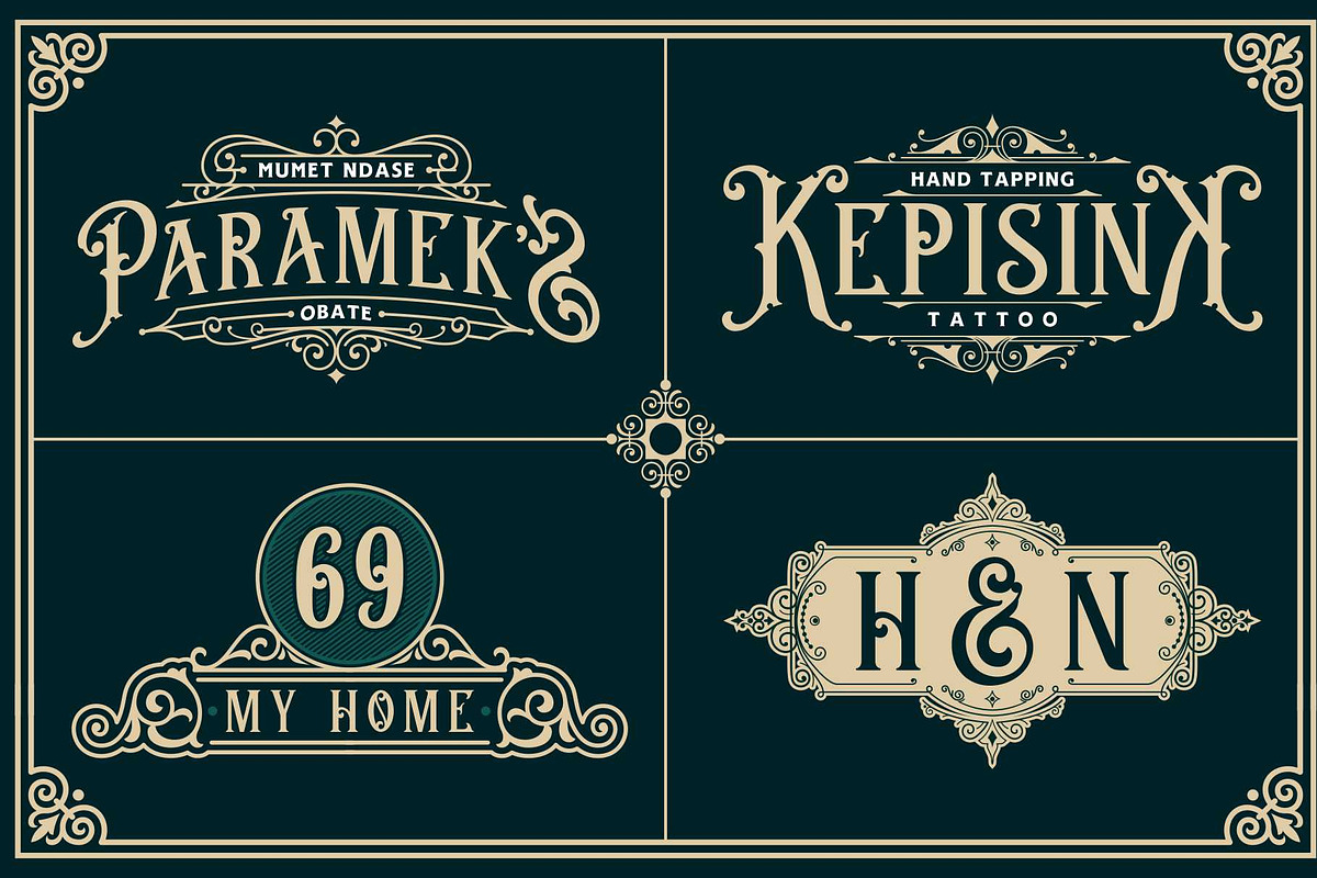 Sultrans Typeface preview 4