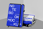 Hardcover Notebook Mockup, a Cups & Container Mockup by graphicsauce (Thumbnail 2 of 3)