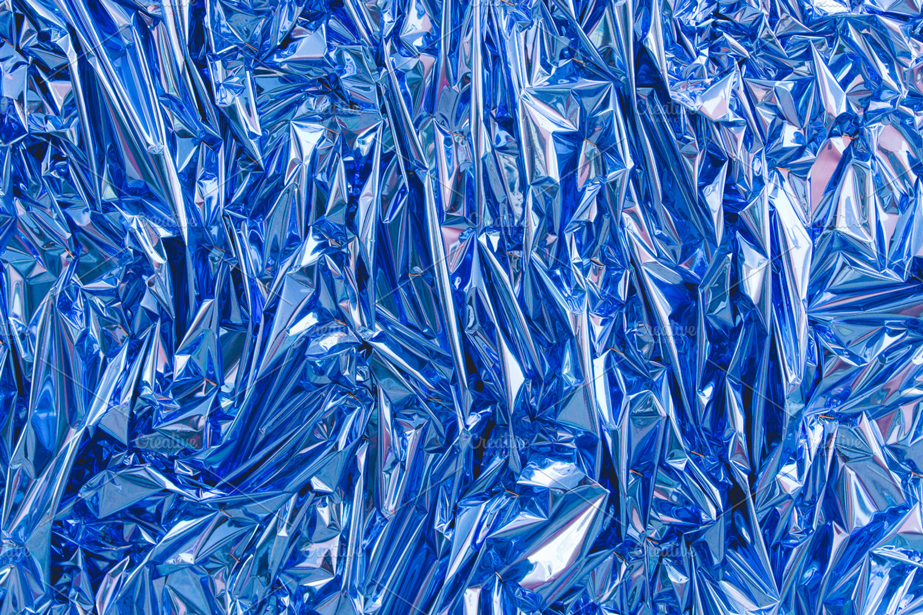 Blue metallic texture, an Abstract Photo by Tan Tranquila