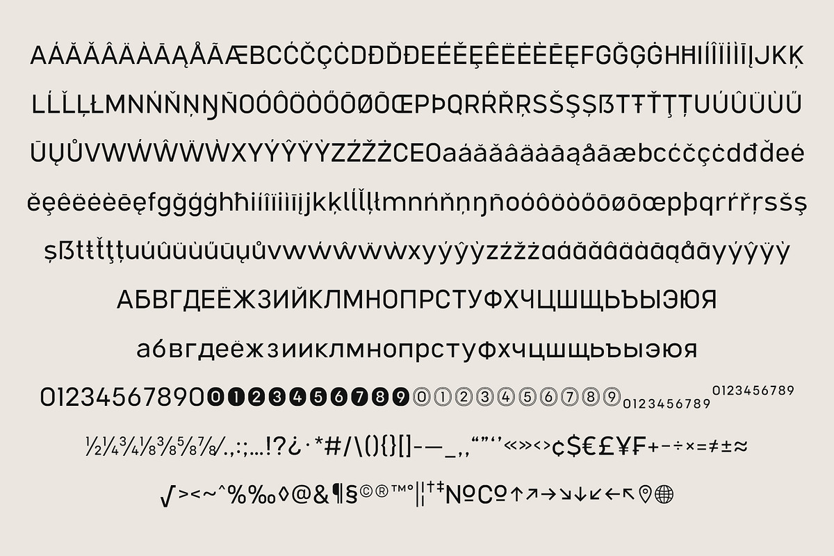 Compose, a Sans Serif Font by Arkitype (Photo 2 of 14)