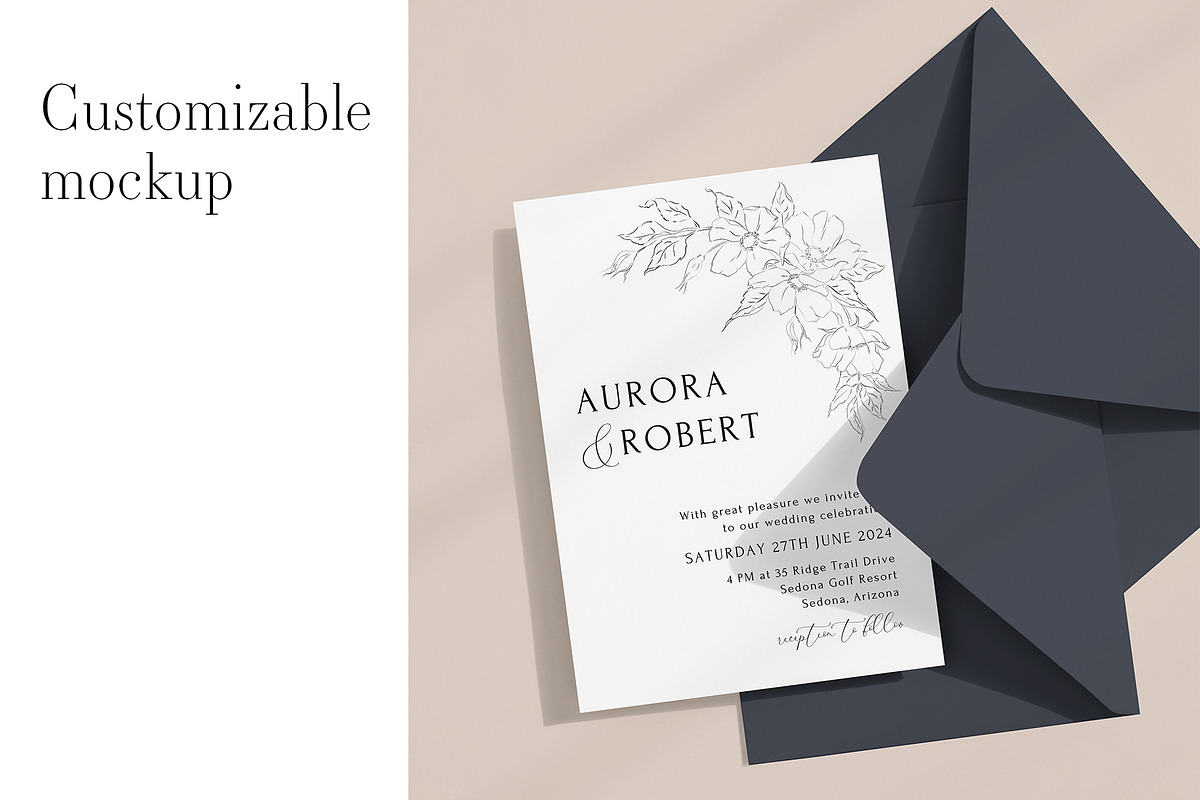 Customizable Card Mockup 5x7 8e b32, an Advertising Mockup by PawMockups 2 (Photo 3 of 12)