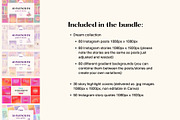 Canva Dreams Instagram Bundle, a Social Media Template by Alice Store (Thumbnail 2 of 15)