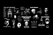 Darkness Monochrome Textures, an Object Graphic by SergeyBitos (Thumbnail 11 of 12)