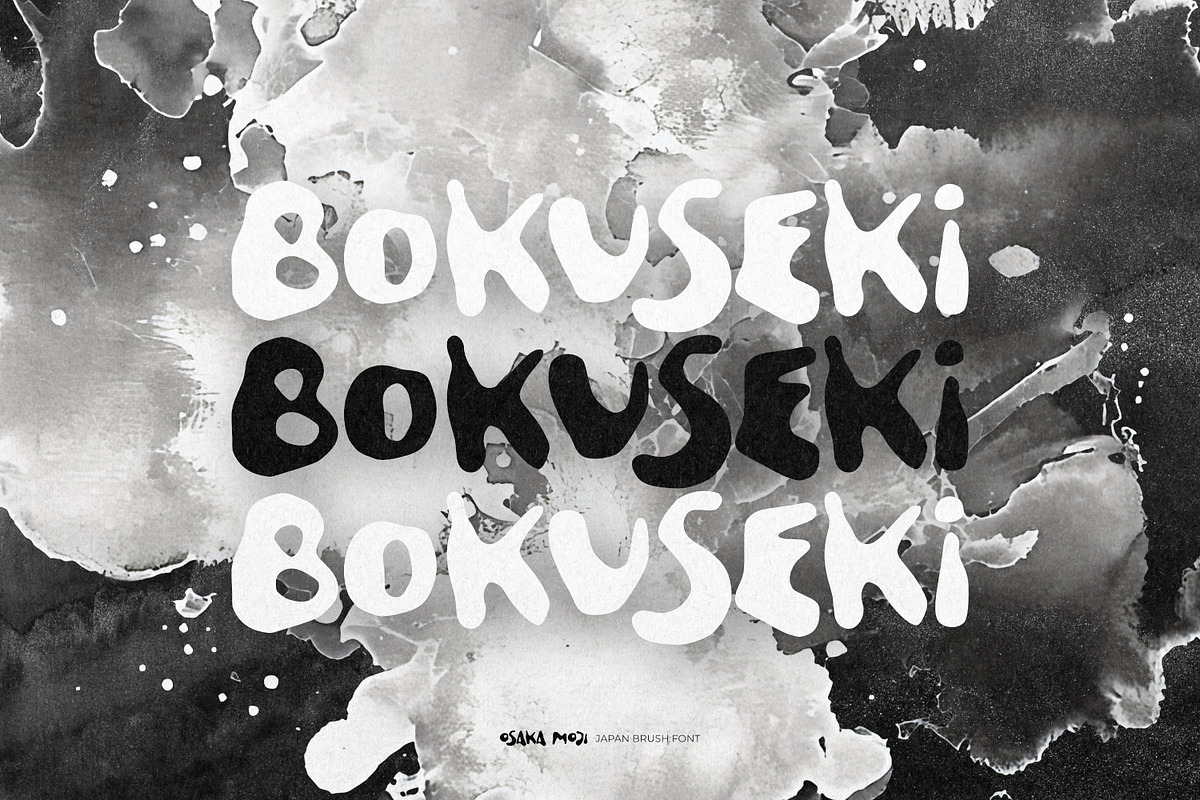 Osaka Moji - Japan Brush Font, a Font by ikiiko (Photo 5 of 7)