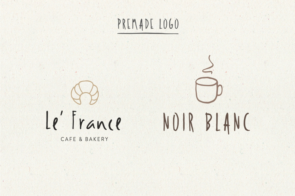 Hiatus Brush Font & Illustrations preview 5