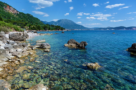 Beautiful sea landscapes in Montenegro, a Nature Photo by Photostock