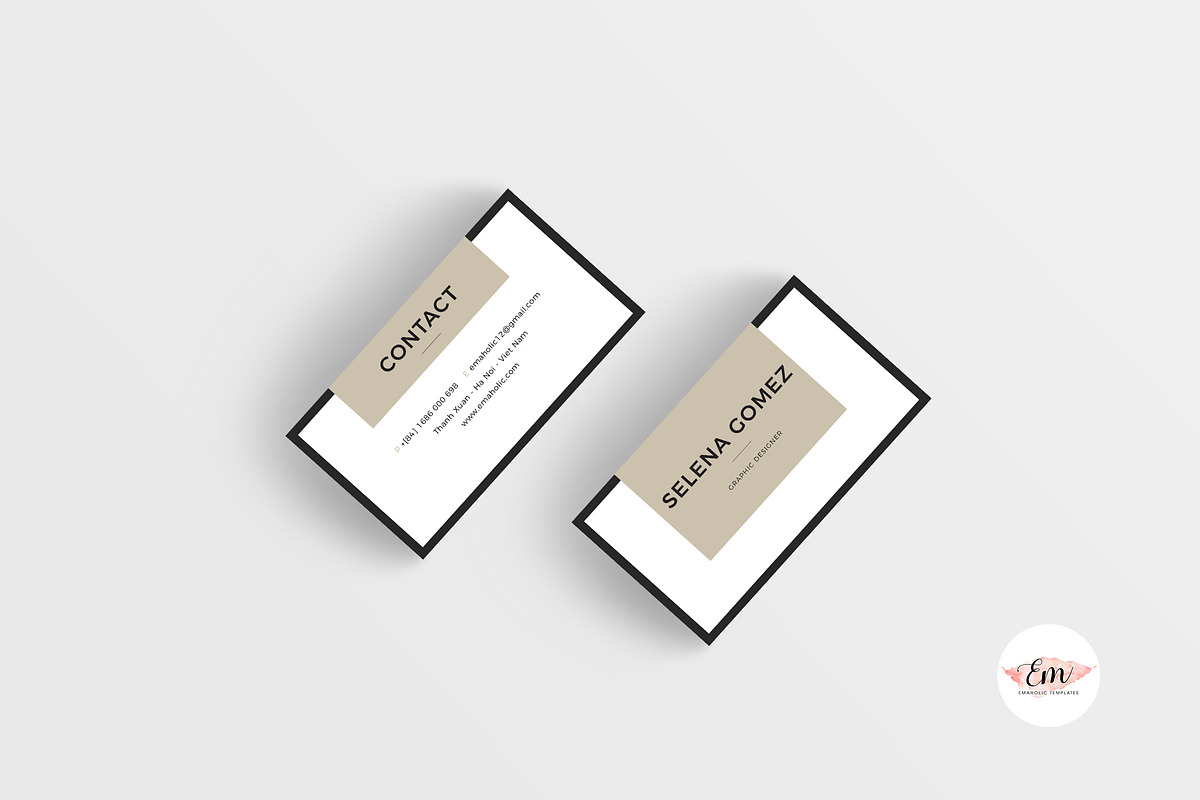 Smart Business Card Template, a Business Card Template by Emaholic Template (Photo 4 of 4)