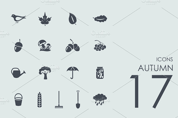 17 Autumn Icons