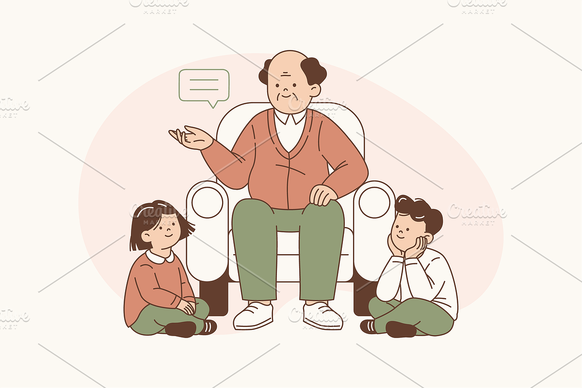 Vibrant Senior Life Illustration, an Object Graphic by Jump Studio (Photo 3 of 12)