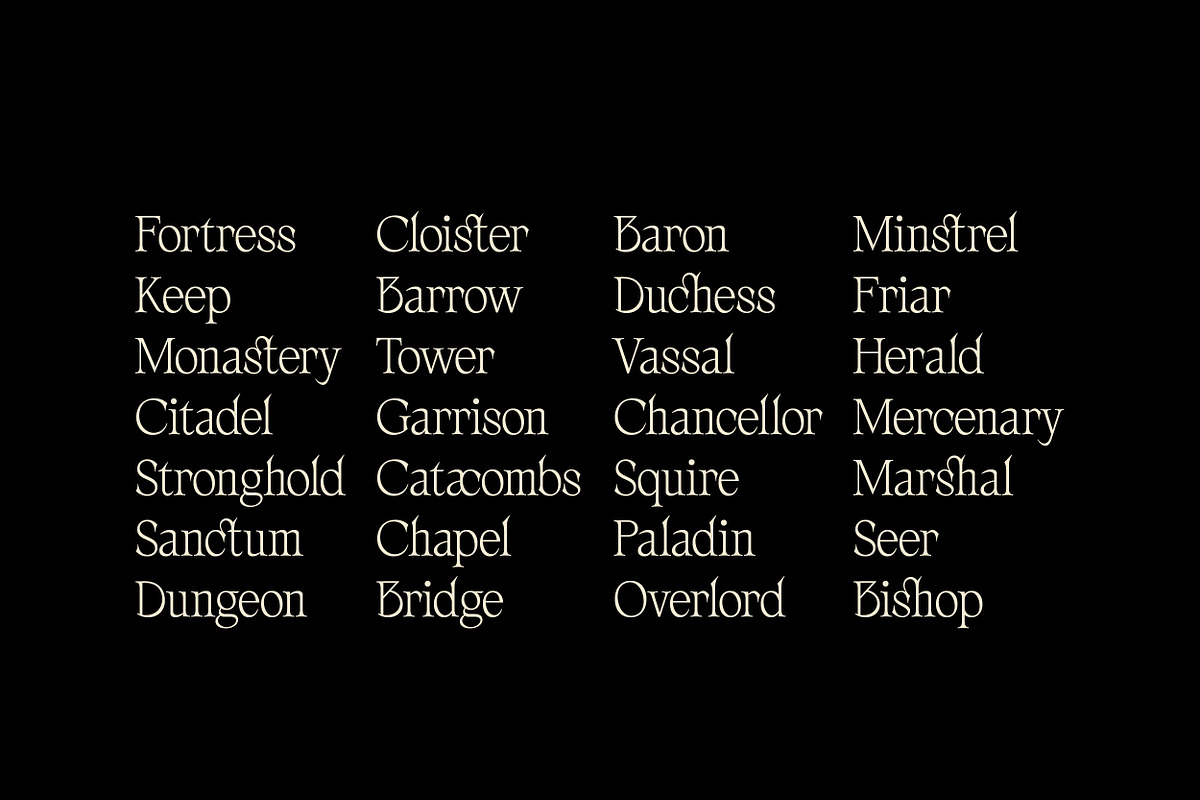 AV Galveria - Display Serif Font, a Serif Font by Uncarving (Photo 6 of 20)