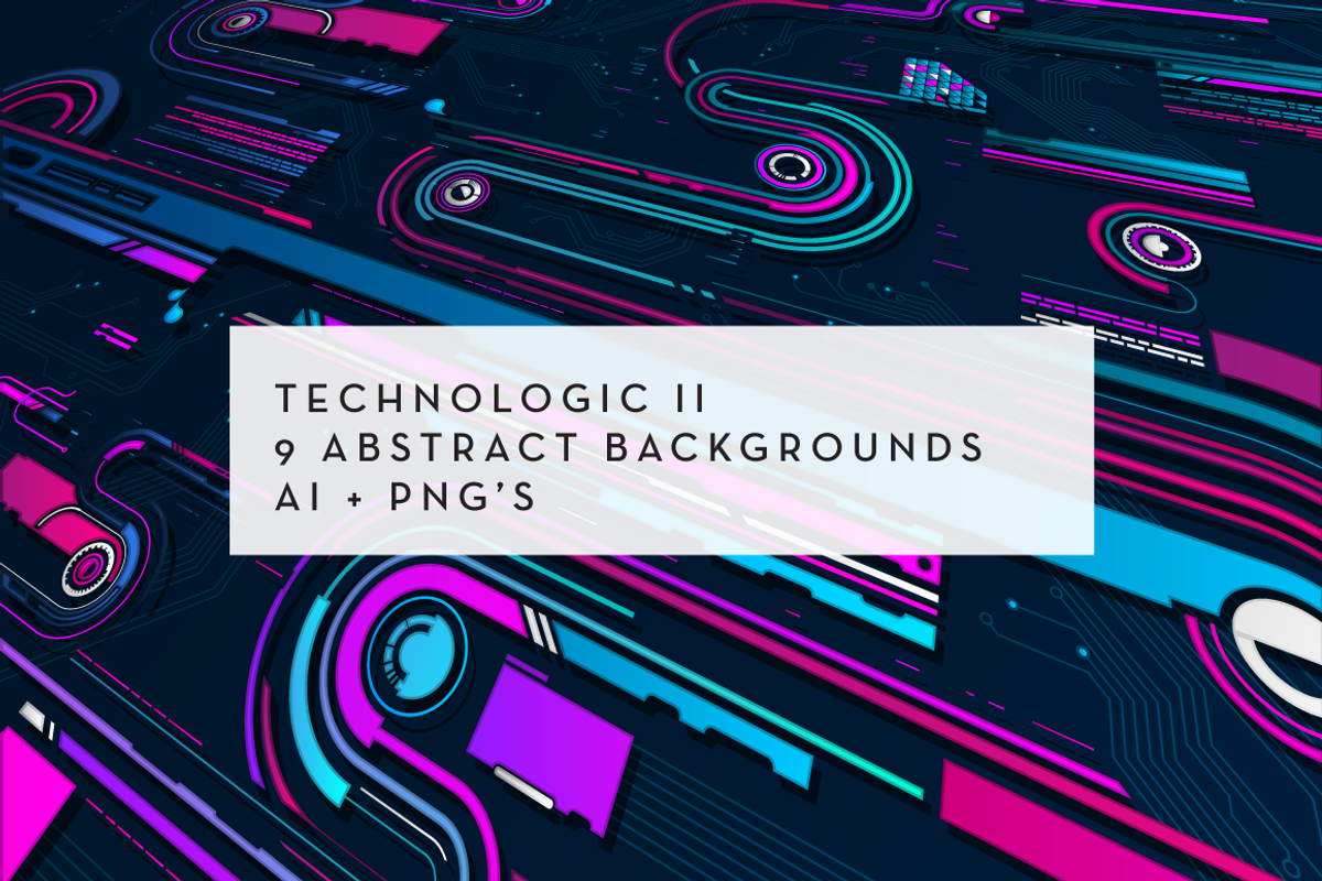 abstract technology backgrounds, a Technology Illustration by vekstok (Photo 8 of 9)