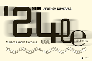 Apothem Capitals -04 Fonts