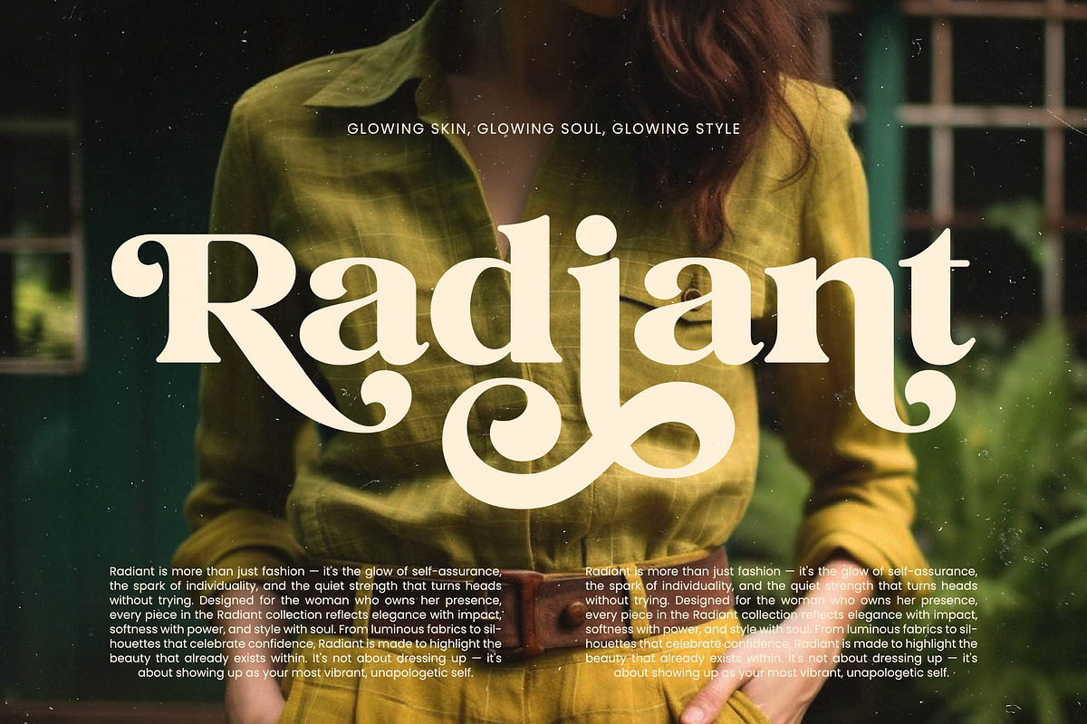 Jungle Melon Groovy Display Serif, a Serif Font by timelesstype.co (Photo 6 of 20)