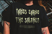 CS Damage – Black Metal Font, a Blackletter Font by Craft Supply Co. (Thumbnail 5 of 8)