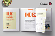 Employee Handbook Template Canva, a Brochure Template by Pixelpick (Thumbnail 1 of 9)