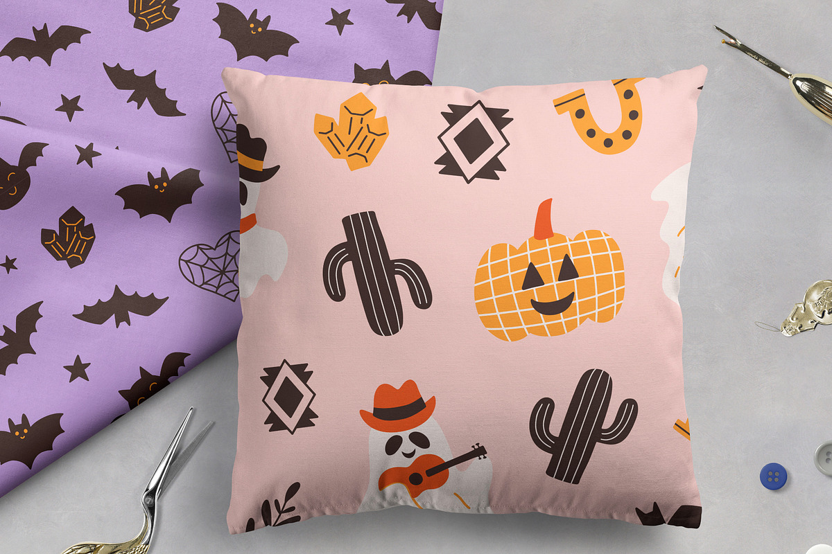 Wild West Halloween Collection + SVG, a Graphic by Katrinelly (Photo 2 of 9)