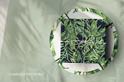 Tropical Leaves Watercolor Set, a Seasonal Illustration by NATASHA CHU (Thumbnail 9 of 13)