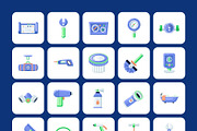 Plumbing Icon Art Set, a Work Illustration by Creative Stall (Thumbnail 7 of 8)