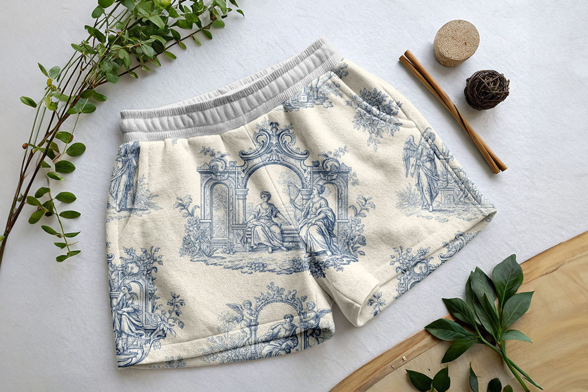 Toile de Jouy Seamless Vector, a Pattern Graphic by one-touch (Photo 5 of 10)