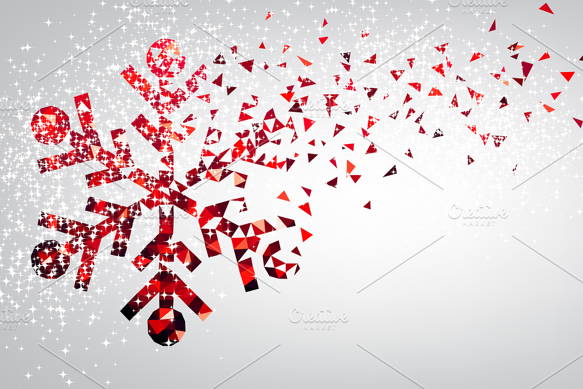 Christmas and New Year set, a Decorative Illustration by Vjom (Photo 7 of 7)