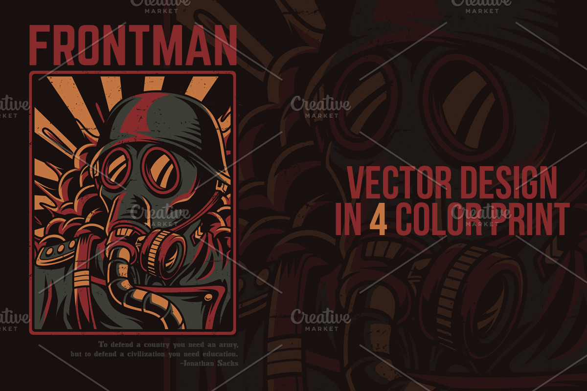 Frontman Illustration, a Work Illustration by badsyxn