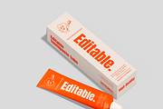 Tooth Paste Mockup, a Packaging Mockup by Bartama Graphic (Thumbnail 2 of 4)