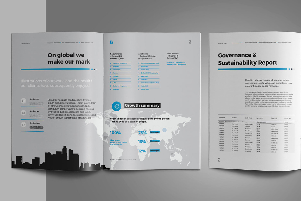 Unite Business Brochure, a Brochure Template by Elite_Standard (Photo 10 of 14)