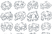 Emotionalicious - 140 faces, an Illustration by Teeshoom Studio (Thumbnail 4 of 4)