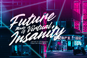 Maxmillion - 80s Brush Type, a Script Font by ikiiko (Thumbnail 2 of 6)